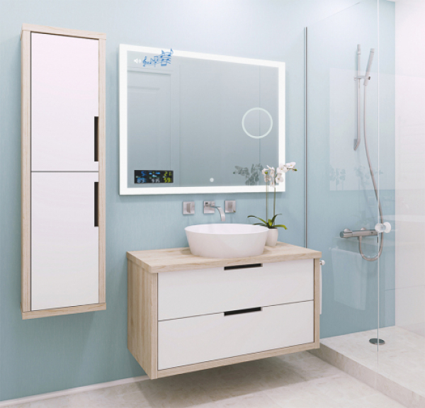 Smart Home Spiegel Bari LED